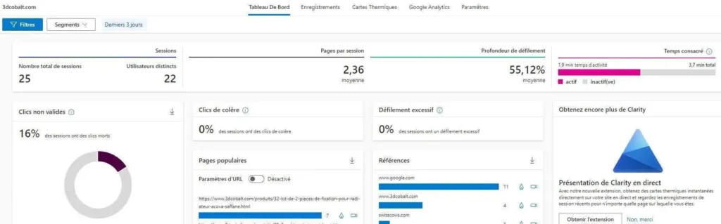 clarity-Insight Dashboard