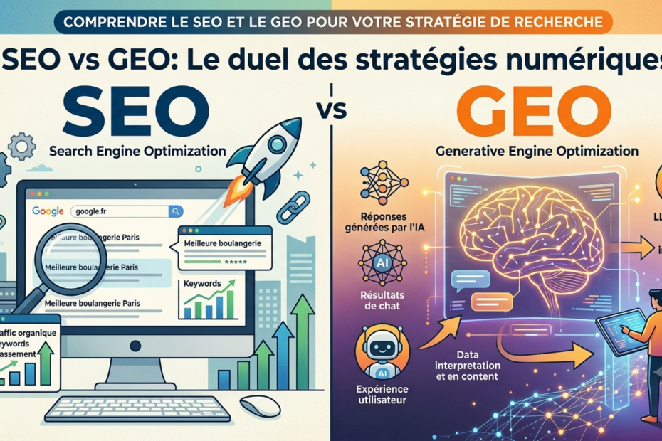 SEO vs GEO , tout comprendre pour votre SEO local sur Vichy et sa région